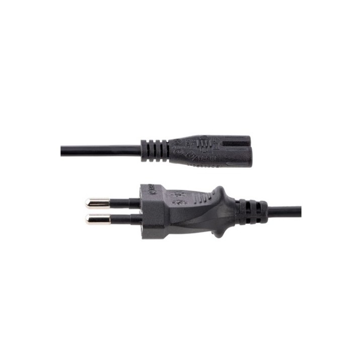StarTech.com Cavo di Alimentazione CA da 3m, Spina Schuko a C5 2.5A-250V, 18AWG, (752E-3M-POWER-LEAD)