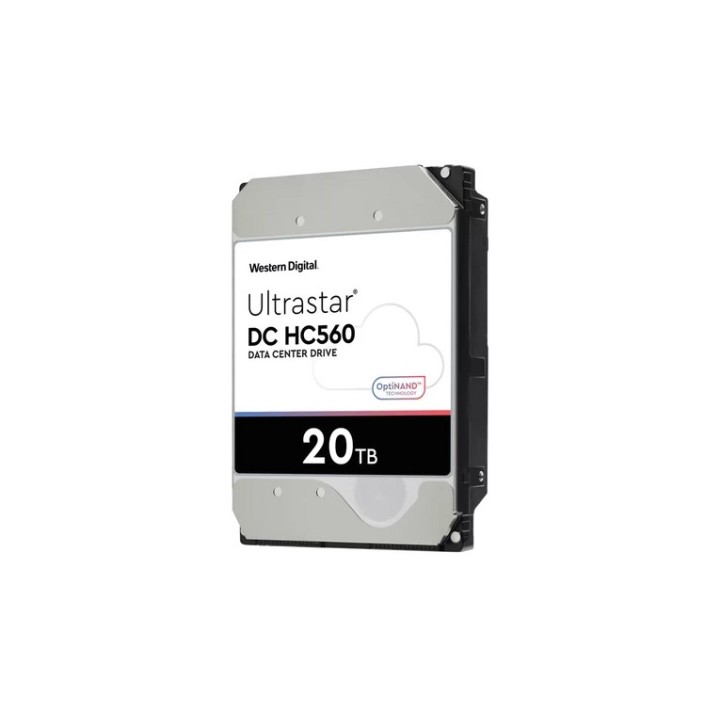 WD Ultrastar DC HC560 - HDD - 20 TB - interno - 3.5" - SAS 12Gb/s - 7200 rpm - b (0F38652) - WESTERN DI