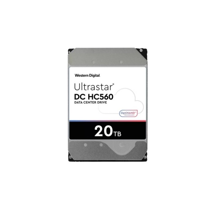 WD Ultrastar DC HC560 - HDD - 20 TB - interno - 3.5" - SAS 12Gb/s - 7200 rpm - b (0F38652) - WESTERN DI