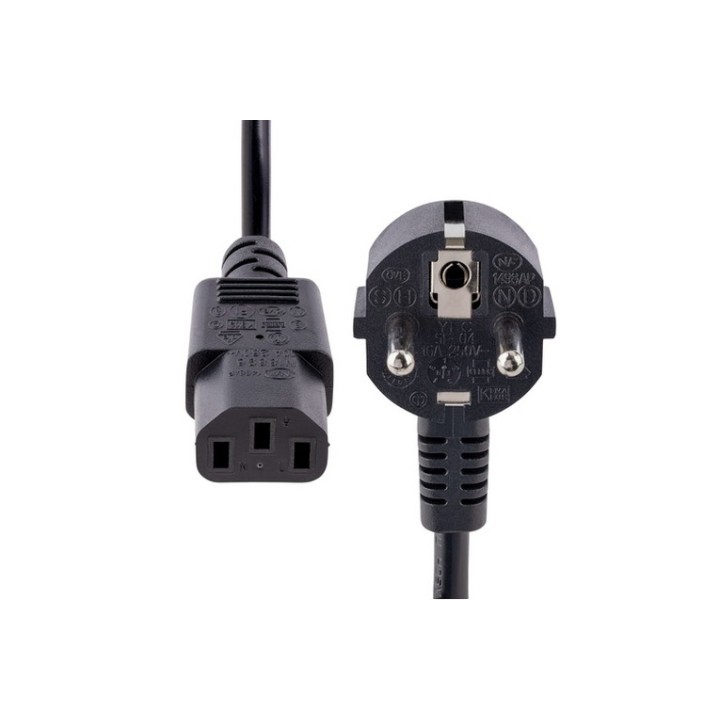 StarTech Cavo di alimentazione per PC da 1m - Presa EU Schuko a C13 - Cavo di al (713E-1M-POWER-CORD)