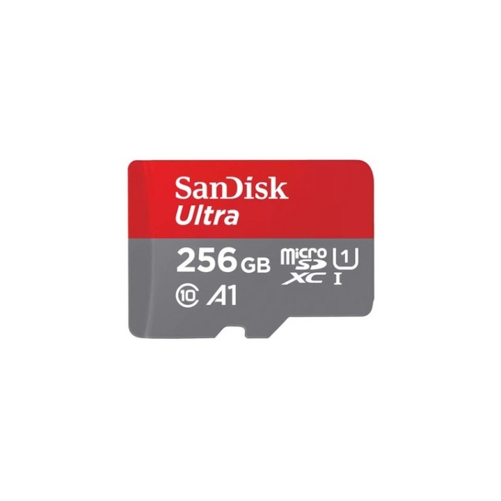 SanDisk Ultra - Scheda di memoria flash (adattatore da microSDXC a SD in dotazio (SDSQUAC-256G-GN6MA)