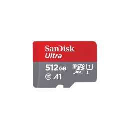 SanDisk Ultra - Scheda di memoria flash (adattatore da microSDXC a SD in dotazio