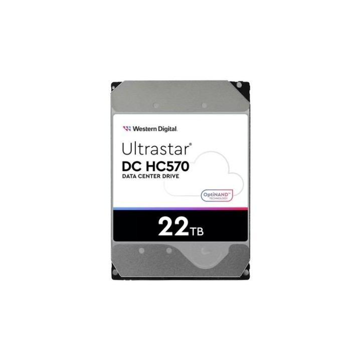 WD Ultrastar DC HC570 - HDD - 22 TB - interno - 3.5" - SATA 6Gb/s - 7200 rpm - b (0F48155) - WESTERN DI