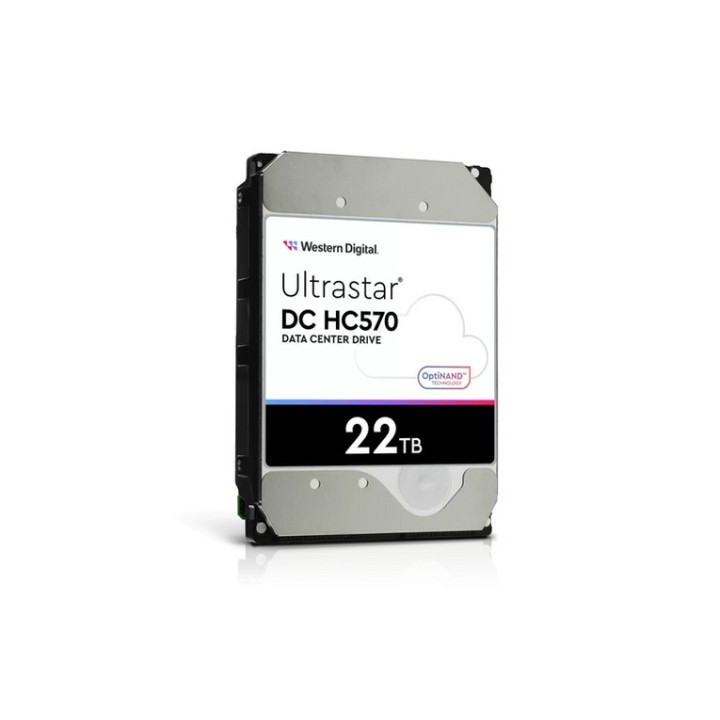 WD Ultrastar DC HC570 - HDD - 22 TB - interno - 3.5" - SATA 6Gb/s - 7200 rpm - b (0F48155) - WESTERN DI