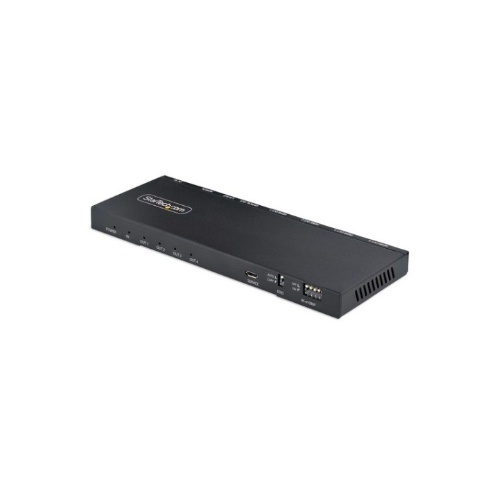 Startech Splitter HDMI 4 Porte - 4K 60Hz - Scaler Integrato - Audio - Splitter v (HDMI-SPLITTER-44K60S)