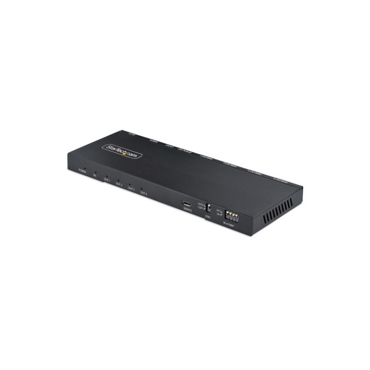 Startech Splitter HDMI 4 Porte - 4K 60Hz - Scaler Integrato - Audio - Splitter v (HDMI-SPLITTER-44K60S)