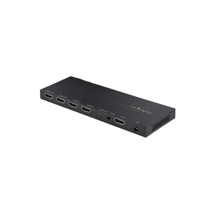 Startech Splitter HDMI 4 Porte - 4K 60Hz - Scaler Integrato - Audio - Splitter v (HDMI-SPLITTER-44K60S)