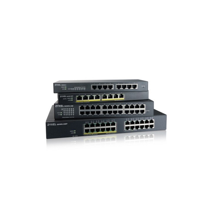 Zyxel GS1915 Series GS1915-24EP - Switch - compatibile con NebulaFLEX - intellig
