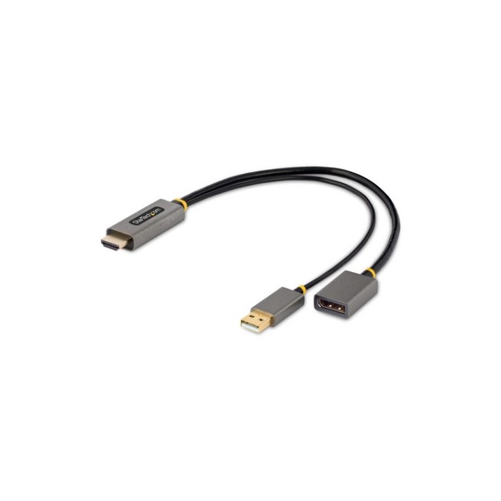 Startech Cavo Adattatore da HDMI a DisplayPort da 30 cm, 4K 60Hz - Cavo adattato (128-HDMI-DISPLAYPORT)