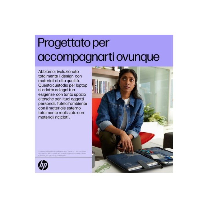 HP Renew Executive - Custodia per notebook - 14.1" - nero - per P/N: 5P6P8EAABU