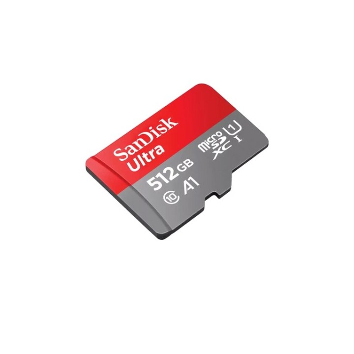 SanDisk Ultra - Scheda di memoria flash (adattatore da microSDXC a SD in dotazio (SDSQUAC-512G-GN6FA)