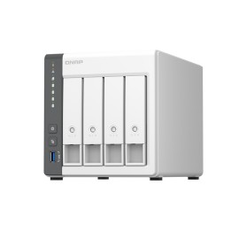QNAP TS-433 - Server NAS - 4 alloggiamenti - SATA 6Gb/s - RAID 0, 1, 5, 6, 10, J