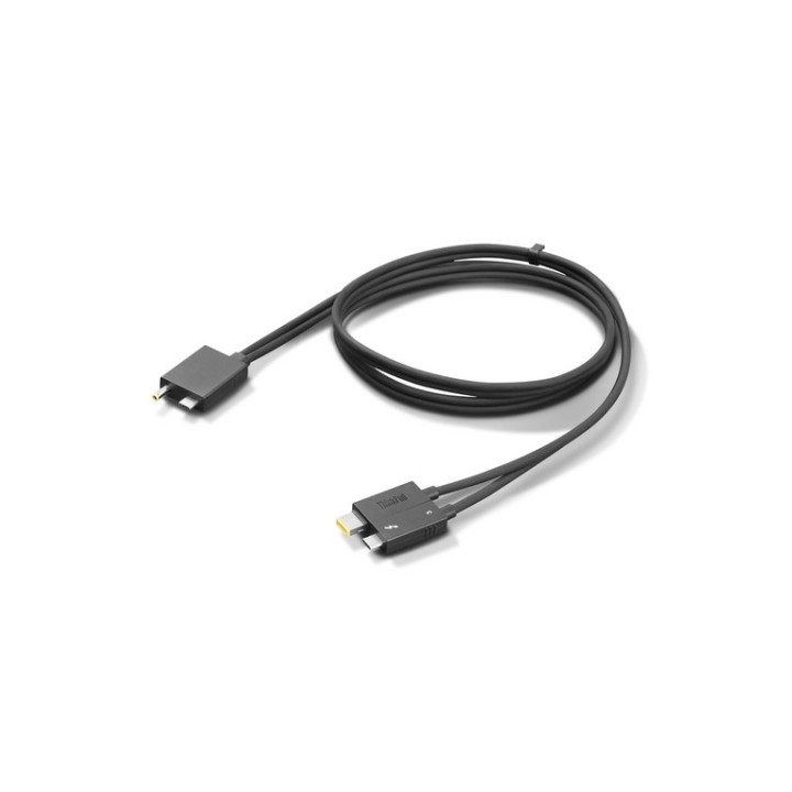 Lenovo Split Cable - Cavo Thunderbolt - Jack USB-C/alimentazione CC a USB-C, Sli