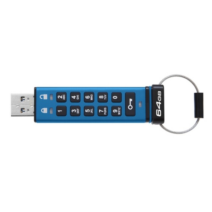 Kingston IronKey Keypad 200 - Chiavetta USB - crittografato - FIPS 140-3 Level 3