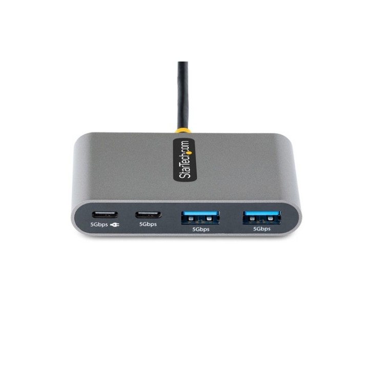 Startech Hub USB C a 4 porte con 100W PD - 2x USB-A + 2x USB-C - Hub - 2 x USB 3 (5G2A2CPDB-USB-C-HUB)