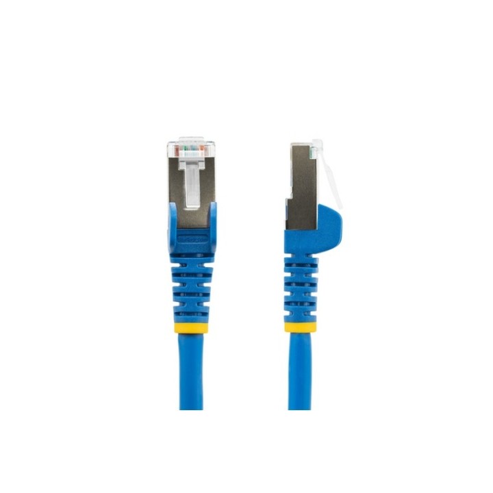 StarTech.com Cavo Ethernet CAT6a - 1,5m - Cavo di rete LSZH schermato Blu - Cavo (NLBL-150-CAT6A-PATCH)