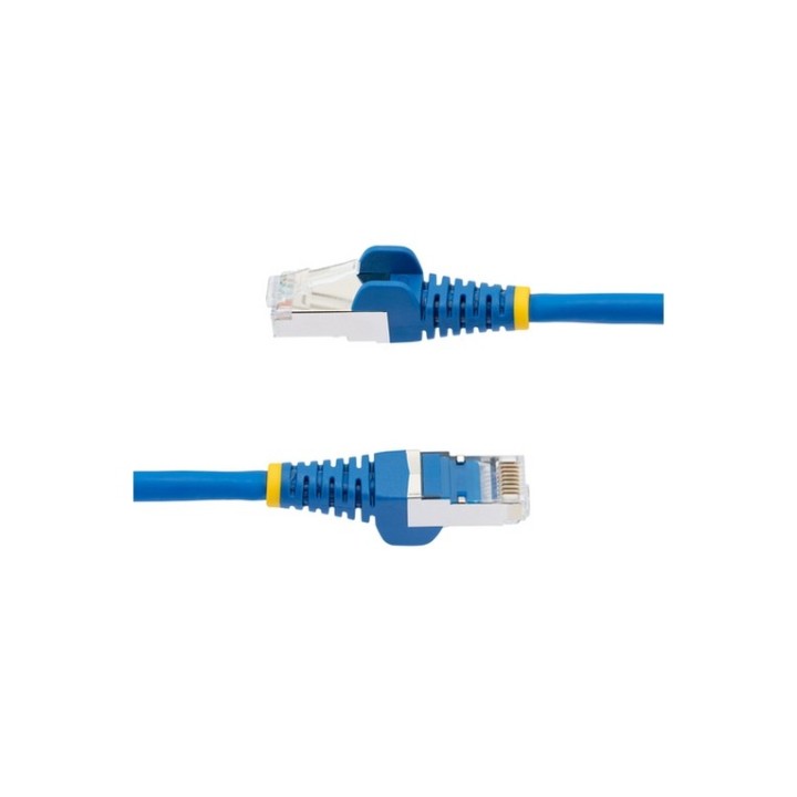 StarTech.com Cavo Ethernet CAT6a - 1,5m - Cavo di rete LSZH schermato Blu - Cavo (NLBL-150-CAT6A-PATCH)