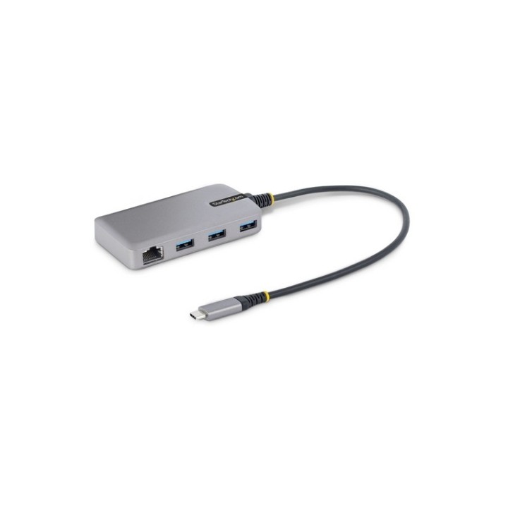 Startech Hub USB-C con Ethernet a 3 porte, 3x USB-A, 5Gbps, portatile - Hub - 3 (5G3AGBB-USB-C-HUB)