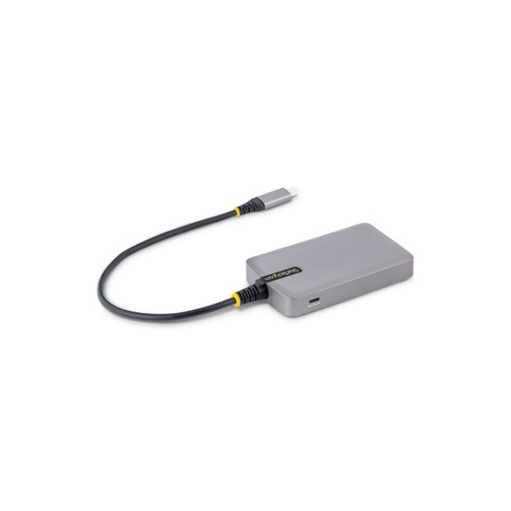Startech Hub USB-C con Ethernet a 3 porte, 3x USB-A, 5Gbps, portatile - Hub - 3 (5G3AGBB-USB-C-HUB)
