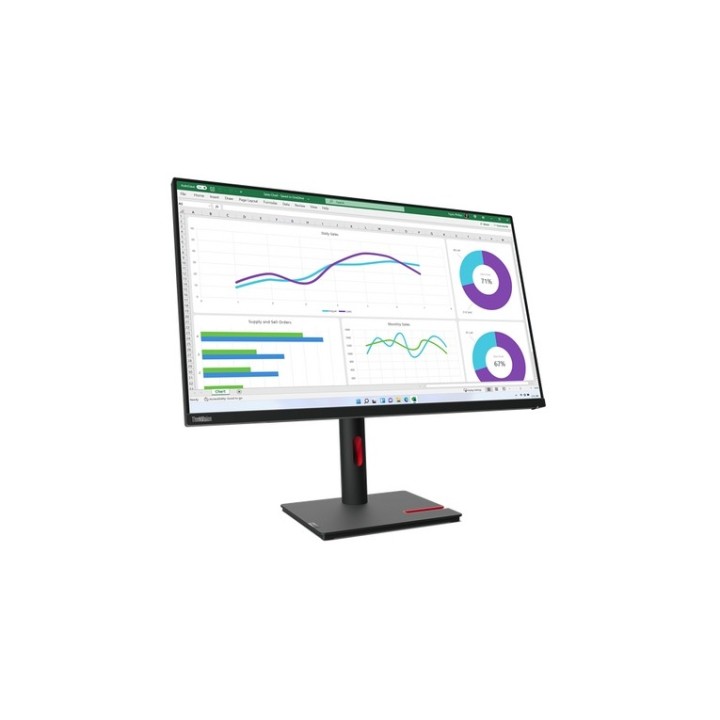 Lenovo ThinkVision T32h-30 - Monitor a LED - 31.5" - 2560 x 1440 WQHD @ 60 Hz - (63D3GAT1EU)