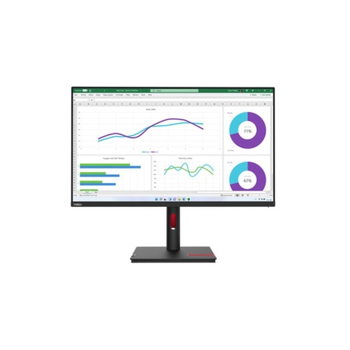 Lenovo ThinkVision T32h-30 - Monitor a LED - 31.5" - 2560 x 1440 WQHD @ 60 Hz - (63D3GAT1EU)