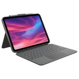 Logitech Combo Touch - Custodia tastiera e carta - con trackpad - retroilluminat