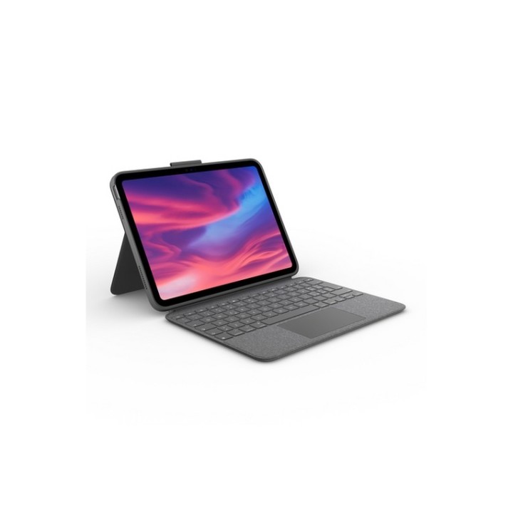 Logitech Combo Touch - Custodia tastiera e carta - con trackpad - retroilluminat