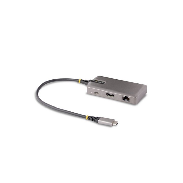 StarTech.com USB-C Multiport Adapter, 4K 60Hz HDMI w/HDR, 2-Port 5Gbps USB 3.0 H