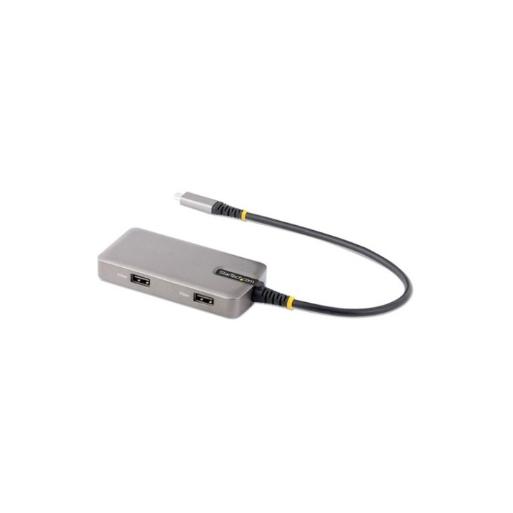 StarTech.com USB-C Multiport Adapter, 4K 60Hz HDMI w/HDR, 2-Port 5Gbps USB 3.0 H