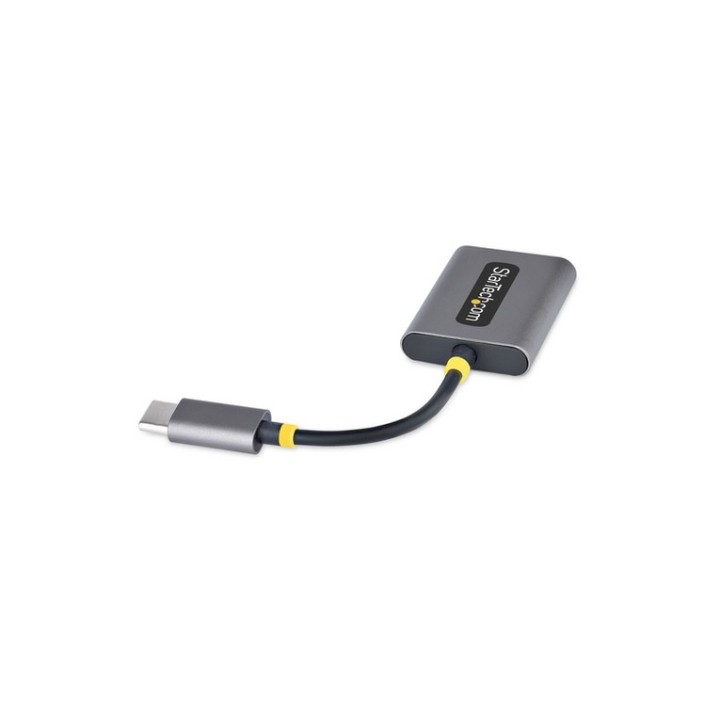 Startech Adattatore USB C a Jack - Splitter USB C per 2 Cuffie/Mic - Ripartitore