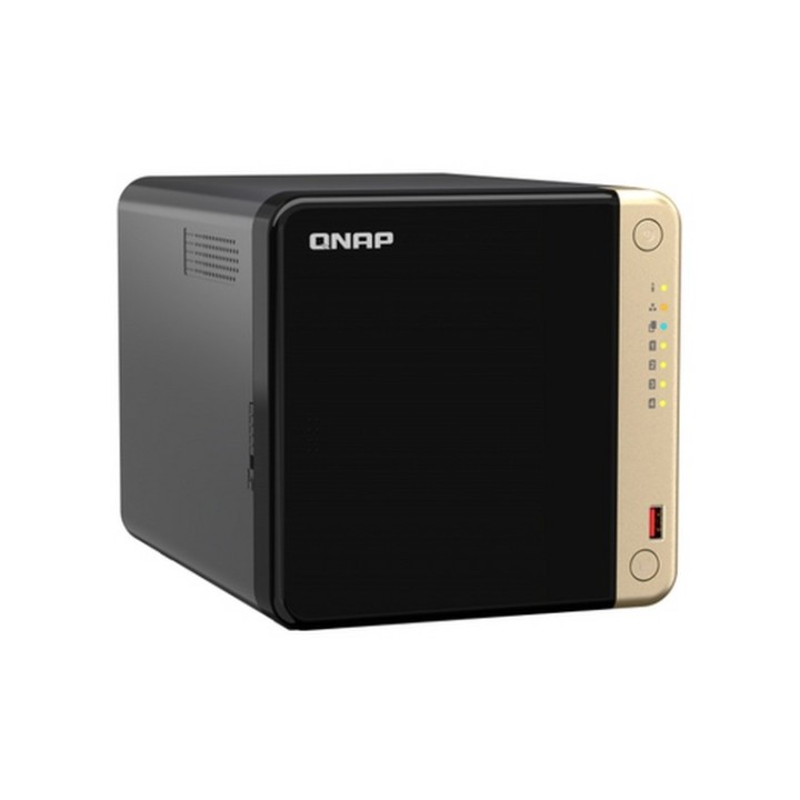 QNAP TS-464 - Server NAS - 4 alloggiamenti - SATA 6Gb/s - RAID 0, 1, 5, 6, 10, J