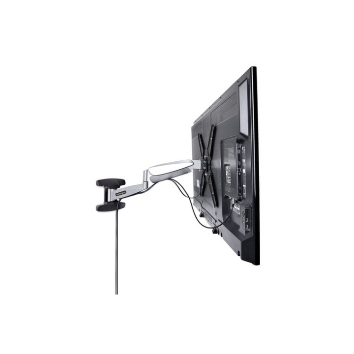 StarTech.com Staffa per TV a parete, Supporto TV VESA da 23 a 55" /30kg - Kit mo