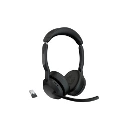 Jabra Evolve2 55 MS Stereo - Cuffie con microfono - over ear - Bluetooth - senza (25599-999-999)