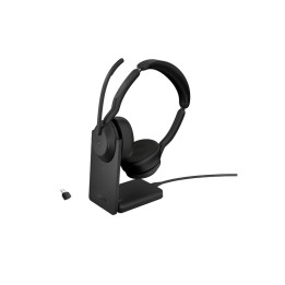 Jabra Evolve2 55 MS Stereo - Cuffie con microfono - over ear - Bluetooth - senza (25599-999-889)