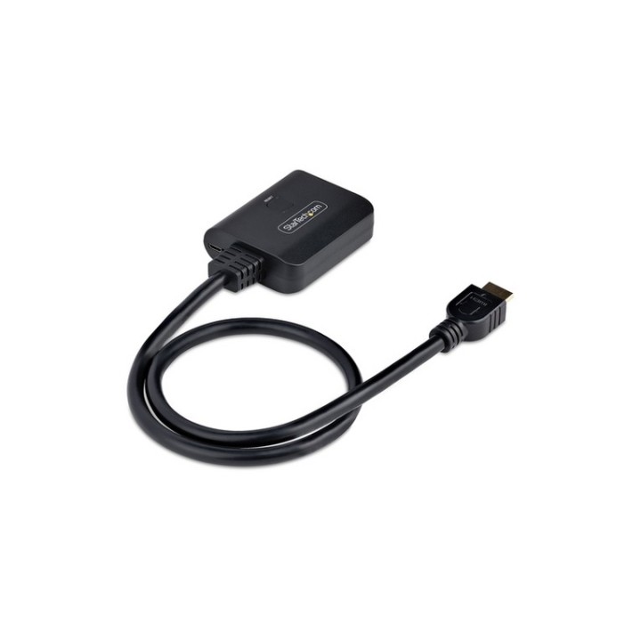 Startech Splitter HDMI 4K a 2 Porte - Sdoppiatore HDMI 2.0 4K60Hz - Splitter vid (HDMI-SPLITTER-4K60UP)