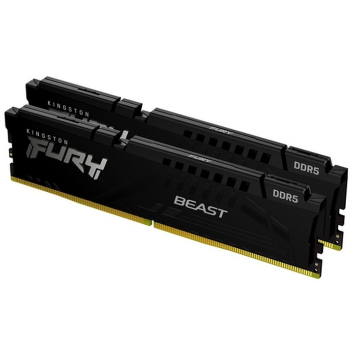 Kingston FURY Beast - DDR5 - kit - 16 GB: 2 x 8 GB - DIMM 288-PIN - 6000 MT/s /