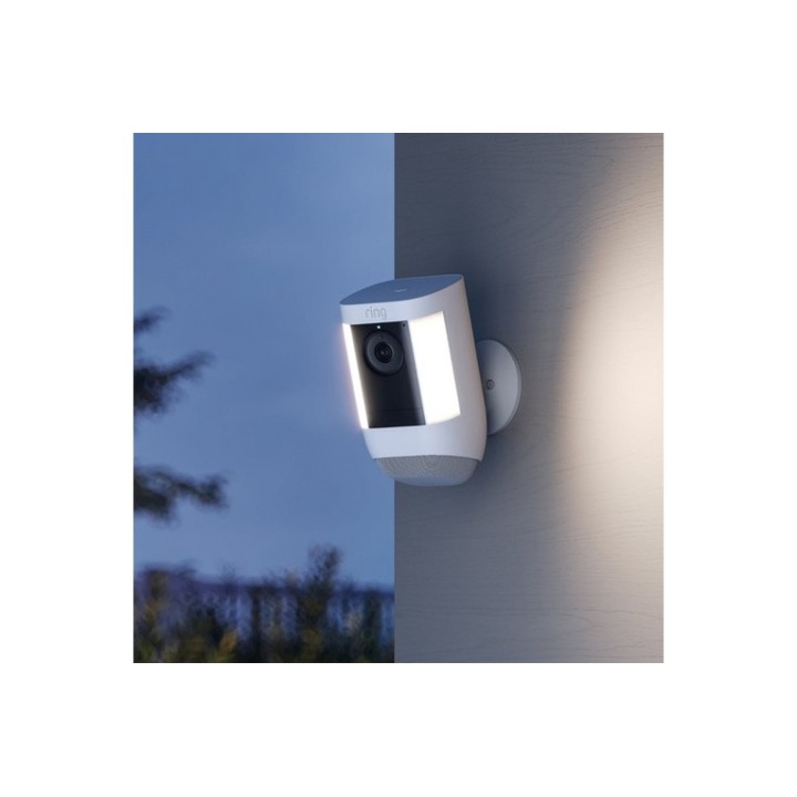 Ring Spotlight Cam Pro Battery - Telecamera di sorveglianza connessa in rete - p (8SB1S2-WEU1)