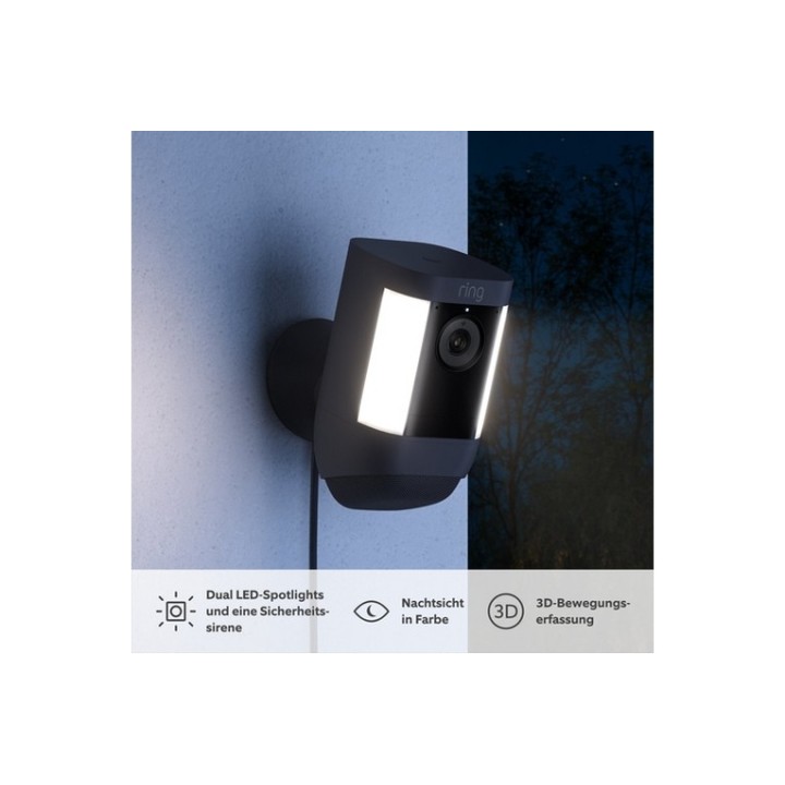 Ring Spotlight Cam Pro Plug-In - Telecamera di sorveglianza connessa in rete - p