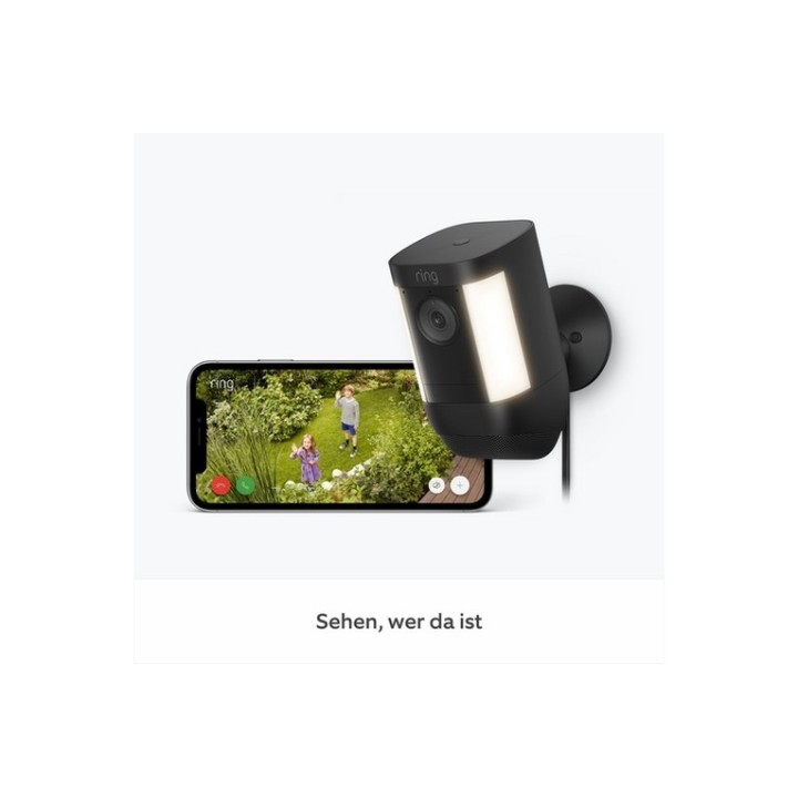 Ring Spotlight Cam Pro Plug-In - Telecamera di sorveglianza connessa in rete - p