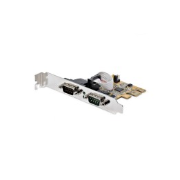 Startech Scheda Seriale PCIe a 2x RS232 DB9, 16C1050 UART / COM - Scheda seriale