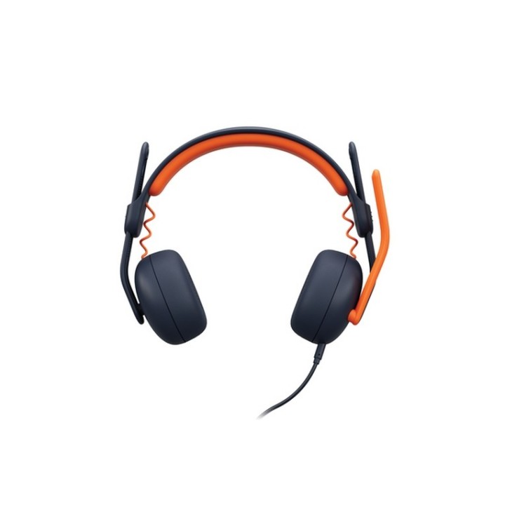 Logitech Zone Learn On-Ear Wired Headset for Learners, USB-A - Cuffie con microf