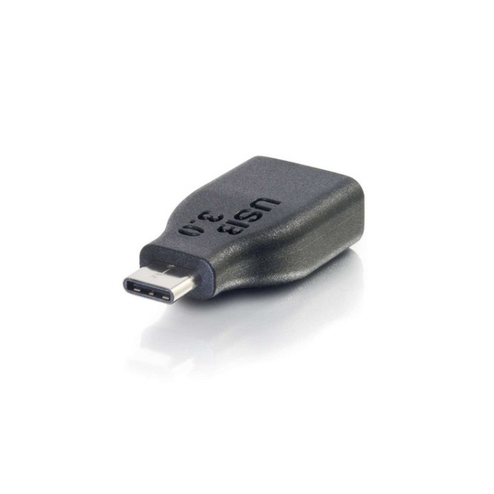 C2G USB C to USB A Adapter - USB C to USB Adapter - 5Gbps - Black - M/F - Adatta