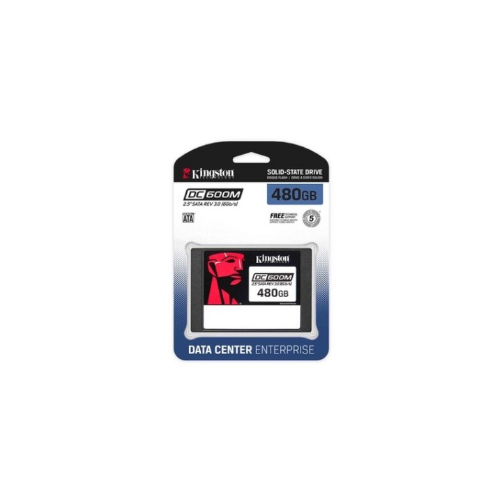 Kingston DC600M - SSD - Mixed Use - 480 GB - interno - 2.5" - SATA 6Gb/s