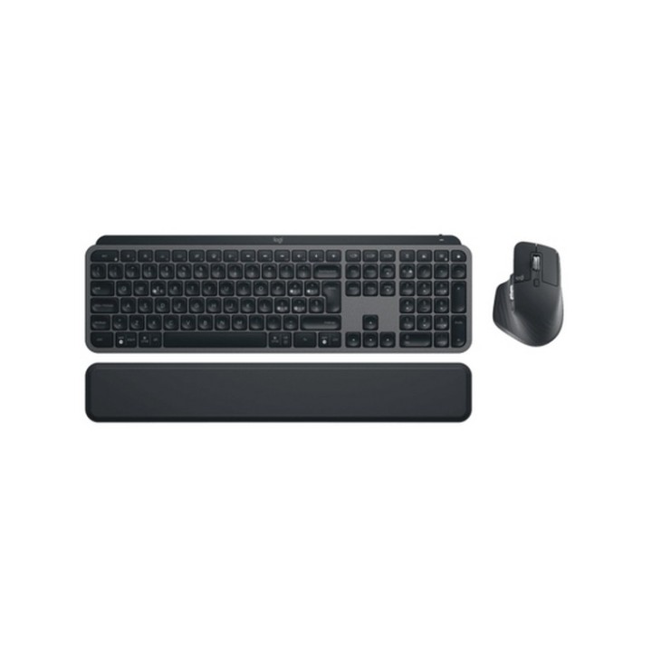 Logitech MX Keys S Combo - Set mouse e tastiera - retroilluminato - senza fili -