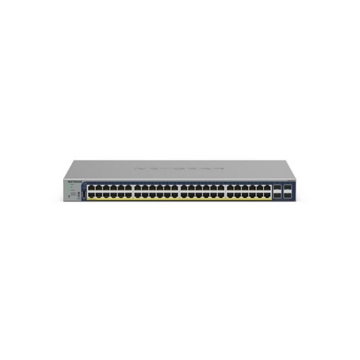 NETGEAR Smart GS728TP - Switch - L3 Lite - intelligente - 16 x 10/100/1000 (PoE) (GS728TP-300EUS)