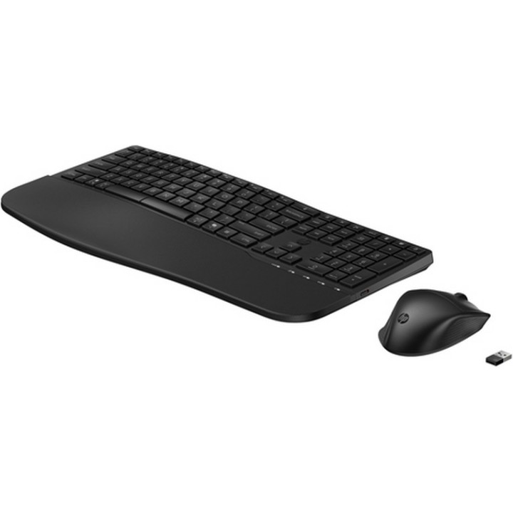 HP 685 - Set mouse e tastiera - modalità duale, layout a 3 zone, multi-dispositi
