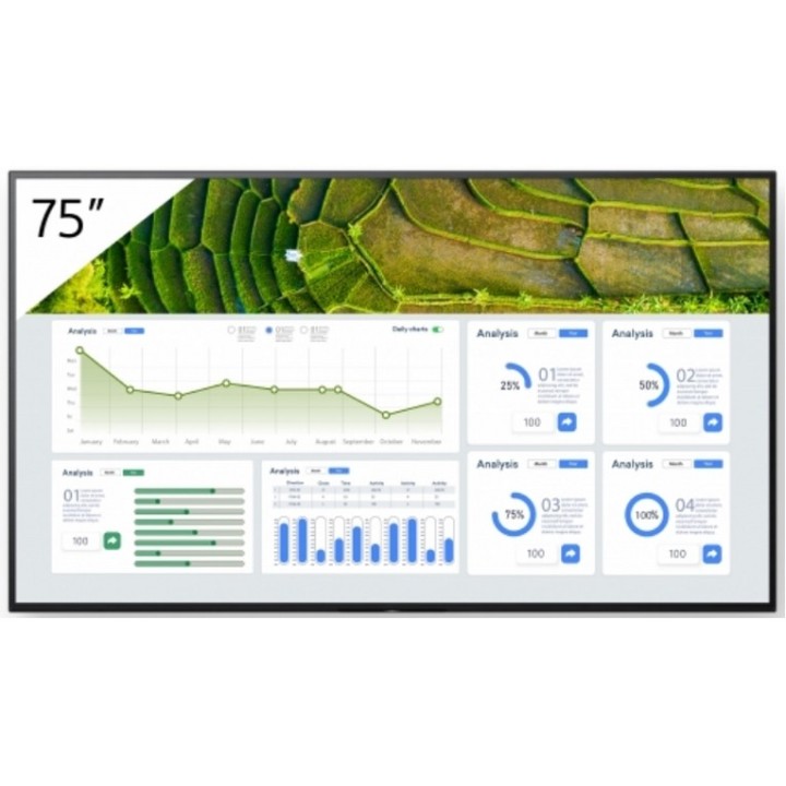 Sony Bravia Professional Displays FW-75BZ30L - 75" Categoria diagonale BZ30L Ser