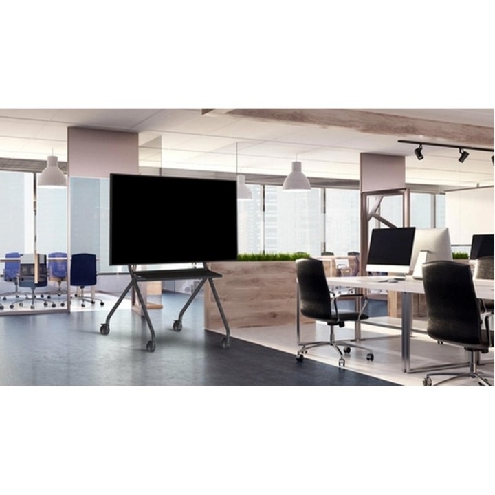 Vision VFM-F12 - Carrello - per display LCD - stile cavalletto - acciaio - nero