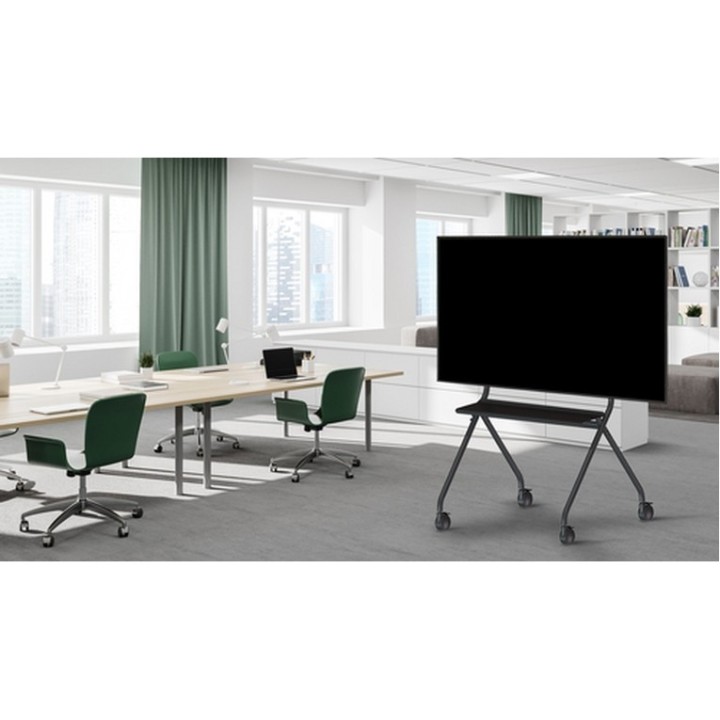 Vision VFM-F12 - Carrello - per display LCD - stile cavalletto - acciaio - nero