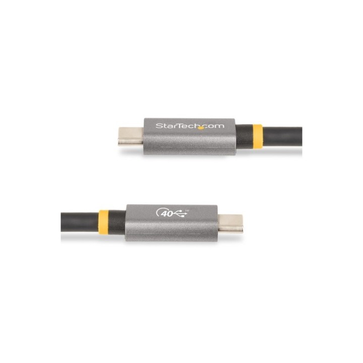 StarTech Cavo USB4 da 1m, Cavo USB Type-C 40 Gbps, 100W PD, 8K 120Hz - Cavo USB (CC1M-40G-USB-CABLE)